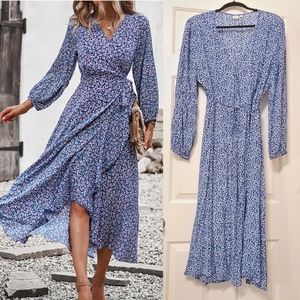 GAP Wrap Maxi Dress